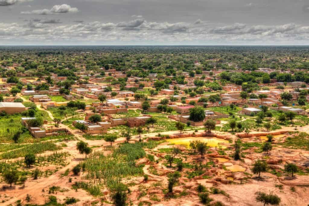 is in niger verduurzaamd door bomen op boerenland te planten