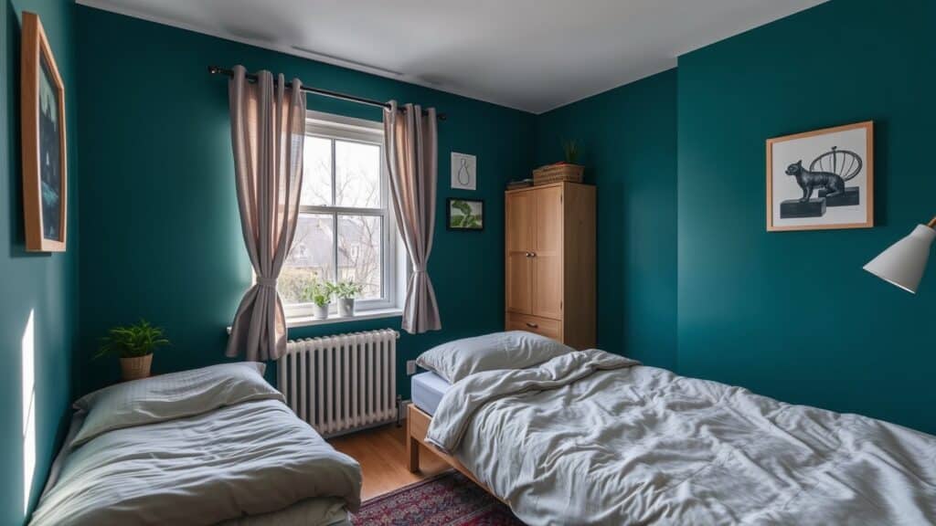 Slaapkamer verven